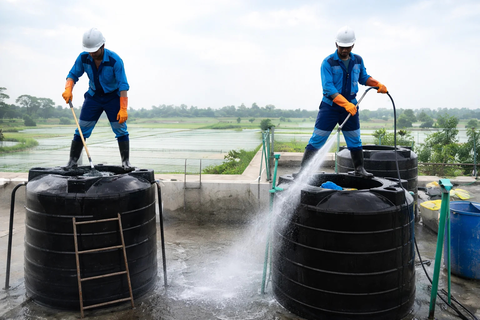 Home Tech Water Tank Cleaning Service Image